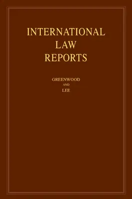 Správy o medzinárodnom práve: Zväzok 201 - International Law Reports: Volume 201
