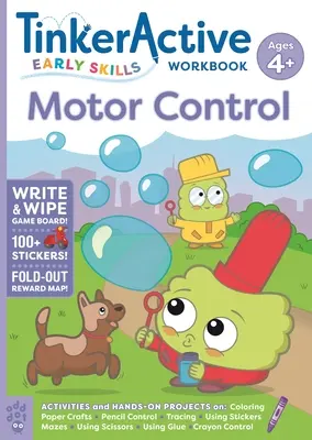 Tinkeractive Early Skills Motor Control Pracovný zošit 4+ - Tinkeractive Early Skills Motor Control Workbook Ages 4+