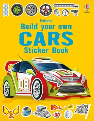 Postavte si vlastné autá Kniha samolepiek - Build Your Own Cars Sticker Book
