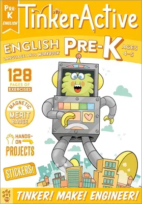 Tinkeractive pracovné zošity: Anglický jazyk pre deti predškolského veku - Tinkeractive Workbooks: Pre-K English Language Arts