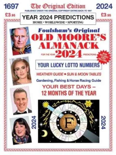 Almanach starého Moora 2024 - Old Moore's Almanac 2024