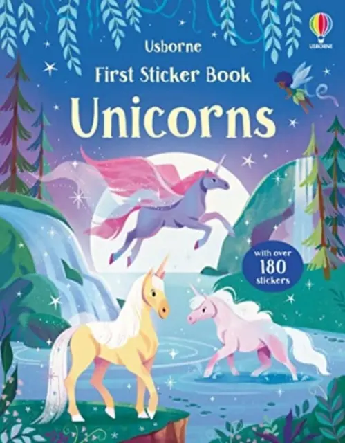 Prvá kniha samolepiek Jednorožci - First Sticker Book Unicorns