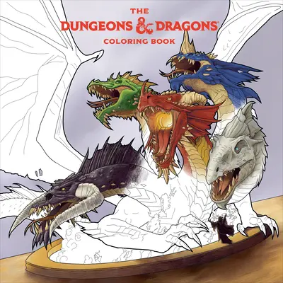 Omaľovánky Dungeons & Dragons: 80 dobrodružných kresieb - The Dungeons & Dragons Coloring Book: 80 Adventurous Line Drawings