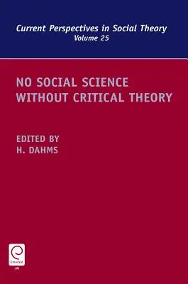 Žiadna sociálna veda bez kritickej teórie - No Social Science Without Critical Theory