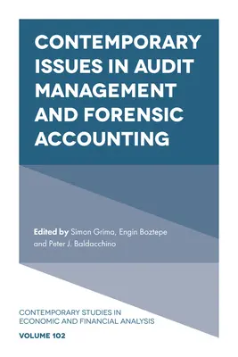 Súčasné otázky riadenia auditu a forenzného účtovníctva - Contemporary Issues in Audit Management and Forensic Accounting