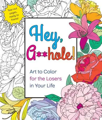 Hej, debil: Umelecké diela na vyfarbenie pre zúfalcov vo vašom živote - Hey, A**hole: Art to Color for the Losers in Your Life
