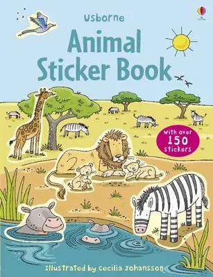 Prvá kniha samolepiek Zvieratá - First Sticker Book Animals