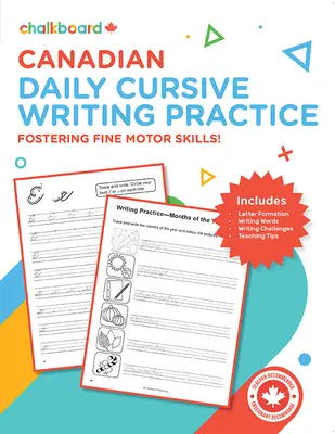 Canadian Daily Cursive Writing Practice Grades 2-4