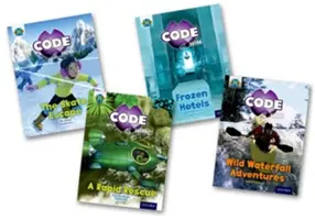 Projekt X CODE Extra: Orange Book Band, Oxford Level 6: Fiendish Falls a Big Freeze, zmiešané balenie po 4 kusoch - Project X CODE Extra: Orange Book Band, Oxford Level 6: Fiendish Falls and Big Freeze, Mixed Pack of 4