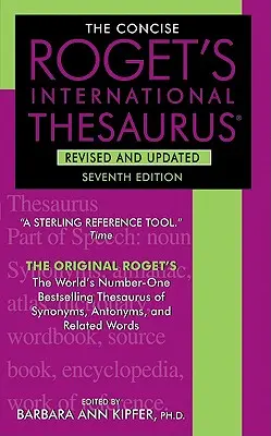 Stručný Rogetov medzinárodný tezaurus - The Concise Roget's International Thesaurus