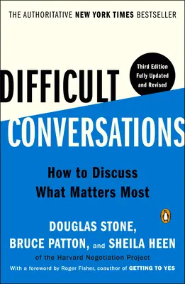 Ťažké rozhovory: Ako diskutovať o tom, na čom najviac záleží - Difficult Conversations: How to Discuss What Matters Most