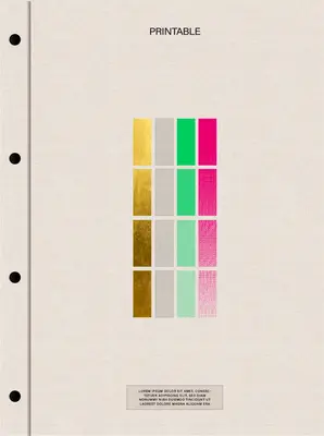 Tlačiteľné: Techniky tlače a efekty vo vizuálnom dizajne - Printable: Printing Techniques and Effects in Visual Design