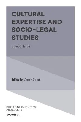 Kultúrna expertíza a sociálno-právne štúdie: Osobitné vydanie - Cultural Expertise and Socio-Legal Studies: Special Issue