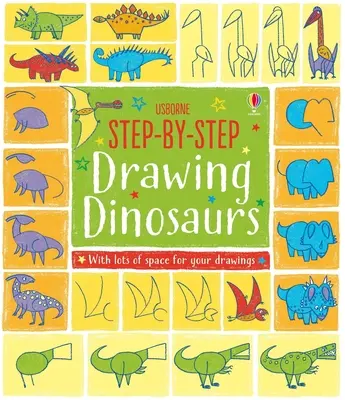 Kreslenie krok za krokom Dinosaury - Step-By-Step Drawing Dinosaurs