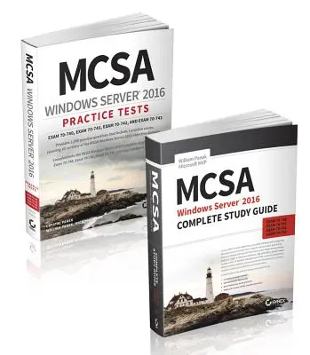 McSa Windows Server 2016 Complete Certification Kit (Kompletná certifikačná súprava pre systém Windows Server 2016): Skúška 70-740, skúška 70-741, skúška 70-742 a skúška 70-743 - McSa Windows Server 2016 Complete Certification Kit: Exam 70-740, Exam 70-741, Exam 70-742, and Exam 70-743