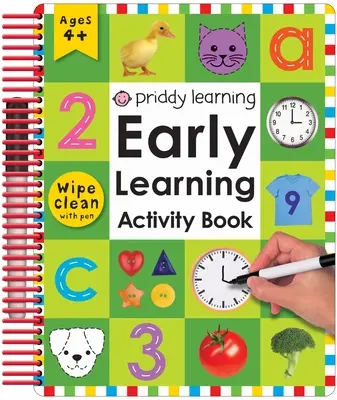 Utierajte: Knižka s aktivitami na skoré učenie [s 2 perami na utieranie] - Wipe Clean: Early Learning Activity Book [With 2 Wipe-Clean Pens]