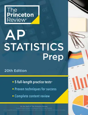 Princeton Review AP Statistics Prep, 20th Edition: 5 cvičných testov + kompletný prehľad obsahu + stratégie a techniky - Princeton Review AP Statistics Prep, 20th Edition: 5 Practice Tests + Complete Content Review + Strategies & Techniques