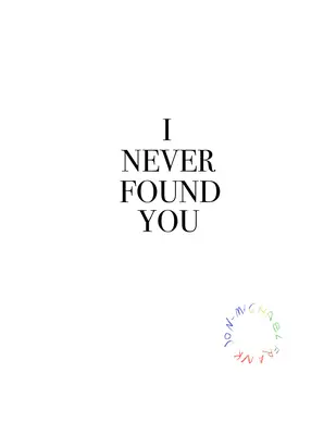 Nikdy som ťa nenašla - I Never Found You