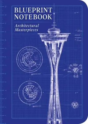Zápisník modrotlače: Architektonické majstrovské diela - Blueprint Notebook: Architectural Masterpieces