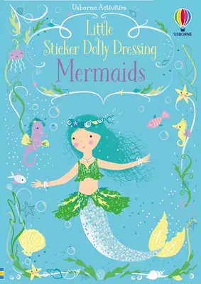 Malá samolepka Dolly obliekanie morská panna - Little Sticker Dolly Dressing Mermaid