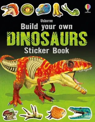 Zostavte si vlastné dinosaury Nálepka Book - Build Your Own Dinosaurs Sticker Book