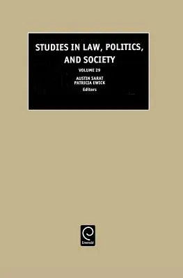 Štúdie z oblasti práva, politiky a spoločnosti - Studies in Law, Politics and Society