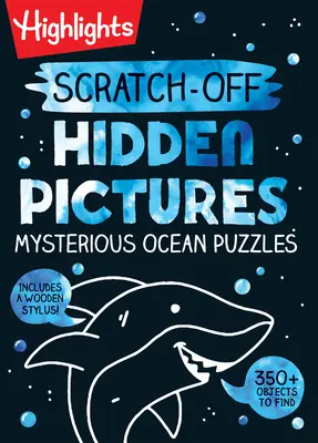 Stieranie skrytých obrázkov Tajomný oceán Hádanky - Scratch-Off Hidden Pictures Mysterious Ocean Puzzles