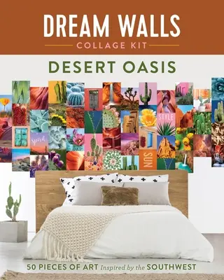 Súprava koláží Dream Walls: Púštny štýl - 50 umeleckých diel inšpirovaných juhozápadom - Dream Walls Collage Kit: Desert Style - 50 Pieces of Art Inspired by the Southwest