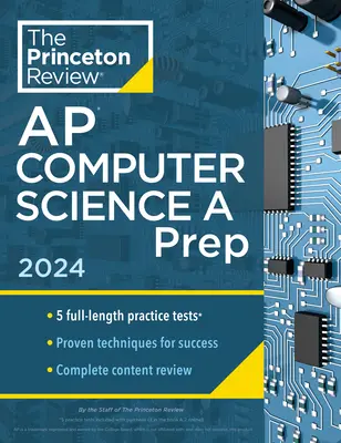 Princeton Review AP Computer Science a Prep, 8. vydanie: 5 praktických testov + kompletný prehľad obsahu + stratégie a techniky - Princeton Review AP Computer Science a Prep, 8th Edition: 5 Practice Tests + Complete Content Review + Strategies & Techniques