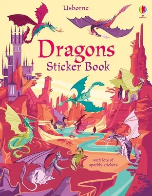 Kniha samolepiek drakov - Dragons Sticker Book