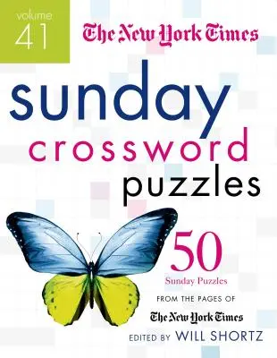 The New York Times Sunday Crossword Puzzles, Volume 41: 50 nedeľných hádaniek zo stránok New York Times - The New York Times Sunday Crossword Puzzles, Volume 41: 50 Sunday Puzzles from the Pages of the New York Times