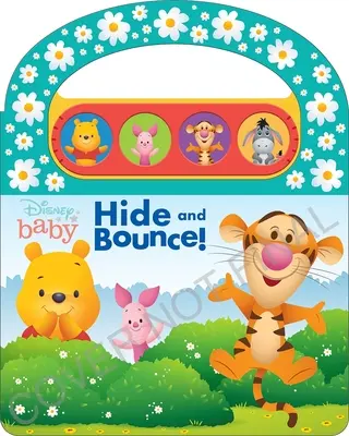 Disney Baby: Schovaj sa a skáč! Zvuková kniha - Disney Baby: Hide-And-Bounce! Sound Book