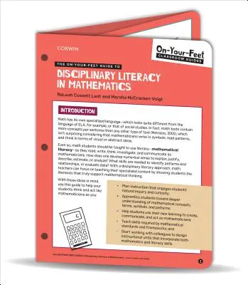 Sprievodca disciplinárnou gramotnosťou v matematike - The On-Your-Feet Guide to Disciplinary Literacy in Mathematics