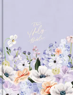 KJV Notetaking Bible, Large Print Hosanna Revival Edition, Lavender/Peach Cloth-Over-Board