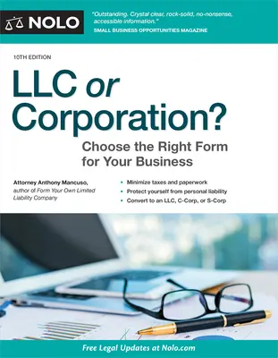 LLC alebo korporácia? Vyberte si správnu formu pre svoje podnikanie - LLC or Corporation?: Choose the Right Form for Your Business