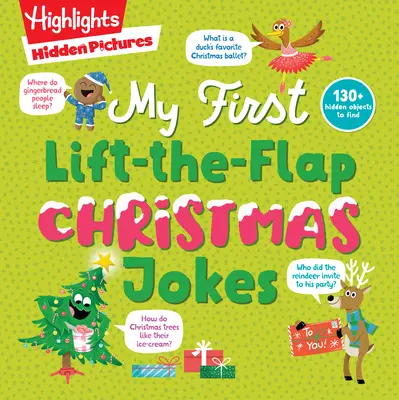 Skryté obrázky Moje prvé vianočné vtipy - Hidden Pictures My First Lift-The-Flap Christmas Jokes