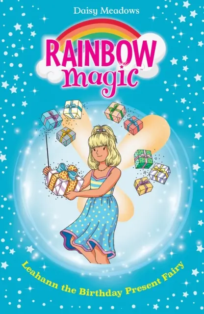 Dúhové kúzlo: Leahann, víla narodeninových darčekov - Víly narodeninovej oslavy - kniha 4 - Rainbow Magic: Leahann the Birthday Present Fairy - The Birthday Party Fairies Book 4