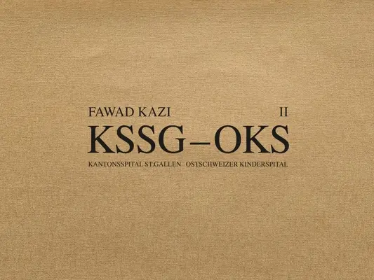 Fawad Kazi Kssg--Oks, 2: Volume II: Haus 10