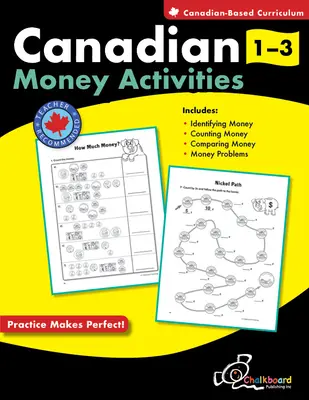 Aktivity s kanadskými peniazmi Triedy 1-3 - Canadian Money Activities Grades 1-3