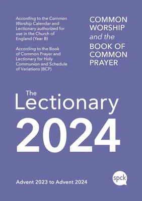 Spoločný bohoslužobný lekcionár 2024 - Common Worship Lectionary 2024