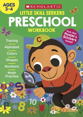 Malí hľadači zručností: Predškolský pracovný zošit - Little Skill Seekers: Preschool Workbook
