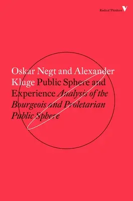 Verejná sféra a skúsenosť: Analýza buržoáznej a proletárskej verejnej sféry - Public Sphere and Experience: Analysis of the Bourgeois and Proletarian Public Sphere
