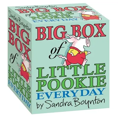 Veľká škatuľa malého Púčika na každý deň (Boxed Set): Čo sa deje, malý Púki?; Tancujme, malý Púki; Malý Púki; Ha - Big Box of Little Pookie Everyday (Boxed Set): Night-Night, Little Pookie; What's Wrong, Little Pookie?; Let's Dance, Little Pookie; Little Pookie; Ha