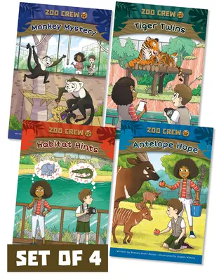 Zoo Crew (sada 4 kusov) - Zoo Crew (Set of 4)