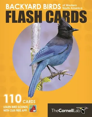 Bleskové karty vtákov na dvore - západná časť Severnej Ameriky - Backyard Birds Flash Cards - Western North America