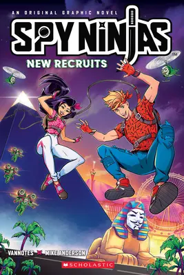 Spy Ninjas Official Graphic Novel (Oficiálny grafický román špiónov): New Recruits (Nový regrúti) - Spy Ninjas Official Graphic Novel: New Recruits