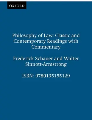 Filozofia práva: Klasické a súčasné čítanie s komentárom - Philosophy of Law: Classic and Contemporary Readings with Commentary
