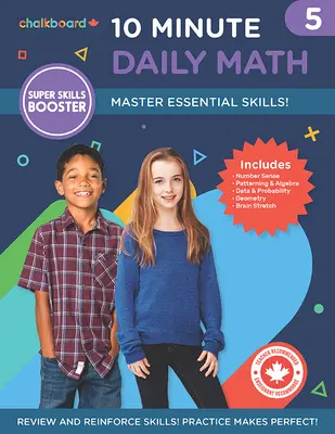 Kanadské 10-minútové denné matematické cvičenia 5. ročník - Canadian 10 Minute Daily Math Grade 5