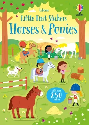 Malé prvé samolepky Kone a poníky - Little First Stickers Horses and Ponies