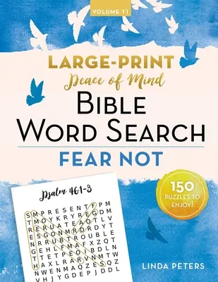 Pokoj mysle Biblické hľadanie slov: Nebojte sa - Peace of Mind Bible Word Search: Fear Not